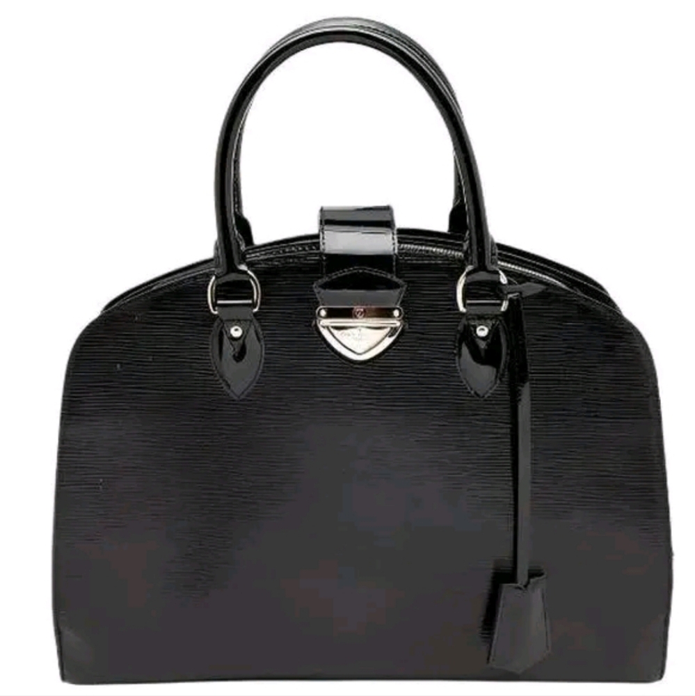 LOUIS VUITTON BLACK ELECTRIC EPI PONT - NEUF GM